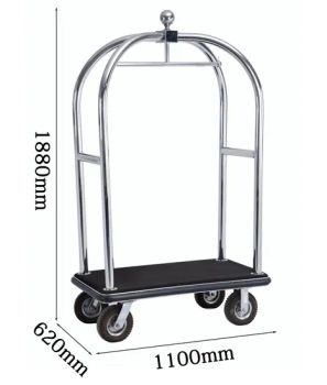 Restaurant Baggage Service Carts Service Trolley Hotel Luggage Bellman Trolly - Hong Kong Spleg Co., Ltd. - China