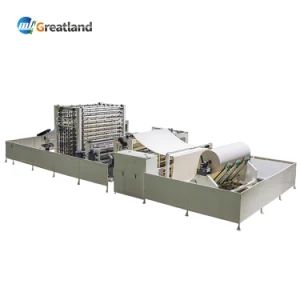 Fully Automatic Tissue Toilet Paper Product Roll Rewinding Machine and Kitchen Towel Processing Making Machinery - GREATLAND PULP AND PAPER TECHNOLOGY CO.,LTD - China