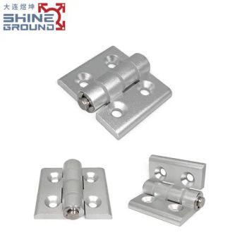 Aluminium Profile Extrusion 3030 Door Window Accessories Pivot Door Hinges - Dalian Shine Ground Technology Co.,Ltd - China