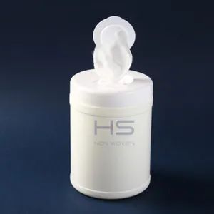 Canister Wipe Disposable 70% Alcohol Disinfecting Wet Wipes Sales Dry Canister Wipes Disposable Baby Wipes - Hangzhou Linan Huasheng Daily Necessities Co., Ltd. - China