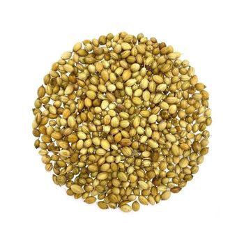 Coriander Seeds Purity 99% Admixture 1% Origin Organic Form Whole Seeds Moisture Content 8% Flavor Profile Citrusy, - Shahji International - India