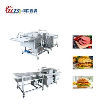 Guaranteed Quality Portable Burger Patty Making Line Meat Product Making Machines Chicken Nuggets Production Line - Qingdao Zhuolian Zhisen Intelligent Equipment Co., Ltd. - China