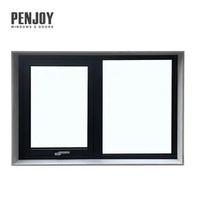 Penjoy Double Glazed Aluminium Awning Window Aluminum Thermal Break Window New Zealand Windows - Hebei Penjoy Windows Doors Co., Ltd - China