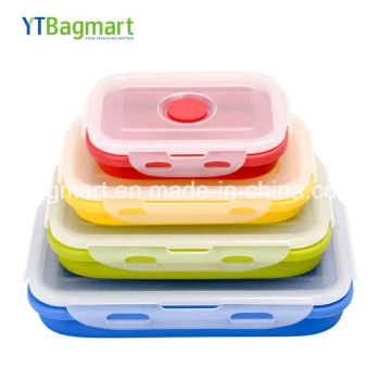 Folding Food Storage Container Multicolor Eco-Friendly FDA 1Y Customized Size - Yantai Bagmart Packaging Co., Ltd. - China