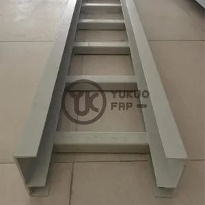 Safe and Reliable Electrical Insulation GRP Fiberglass FRP Cable Tray Cable Duct Rodder for Power Industry - Hebei Yukuo Environmental Technology Co., Ltd. - China