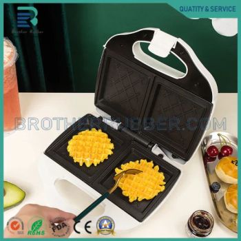 Sandwich Waffle Maker BR Molded 1Y Warranty MOQ200 10D MOQ 200 Pieces Lead Time 10 Days HS Code 4016991090 Origin Qingdao, China - Qingdao Brother Rubber Co., Ltd. - China