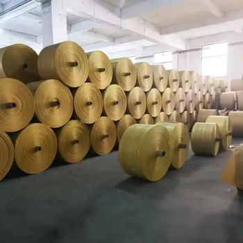 White Laminated Sack PP Woven Fabric Tube Roll 100% Polypropylene Fabric Price - Anhui TIANDA Environmental New Material Co., Ltd. - China