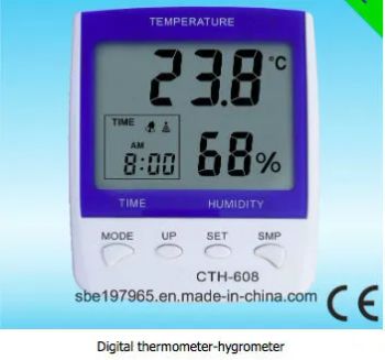 Cth-608 Digital Thermometer-Hygrometer - Shaanxi Sibeier(Sbe) Electronic Technology Co., Ltd. - China