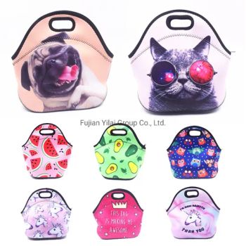 Custom Logo OEM Sale Portable Tote Lunch Bags Neoprene Lunch Cooler Bag Waterproof Insulated Cooler Bag - Jinjiang Chendai Yilai Craft Company - China