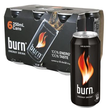 Burn 250ml Energy Drink Premium Canned Energy Beverage - BURN ENERGY DRINK - 250ML CAN - N.G westen holding B.V - Netherlands
