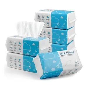 Soft Disposable Face Towels, 100% Virgin Cotton, Makeup Removal and Facial Care - Baoding Xinyu Paper Co., Ltd - China
