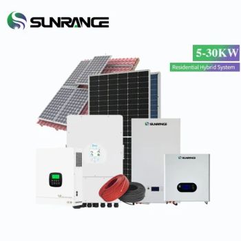 Complete Solar System 10kw 20kw 30kw Solar Energy Storage System Hybrid Inverter with High Voltage 20kwh 40kwh Battery - Anhui Sunrange New Energy Technology Co., Ltd. - China
