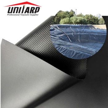 Heavy Duty 1000d 28*26 850GSM PVC Coated Polyester Fabrics for Earth Dam Liners Water Collection - Haining Tiansai Tent Material Co., Ltd. - China