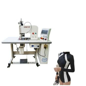 Nonwoven Cutting Ultrasonic Gluing Shirts Two-Piece Electric Sewing Machine - Dongguan Creto Technology Co.Ltd - China