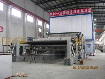 30t Test Liner Paper Machine Cardboard Paper Machine  Origin China Conditio - Qinyang Sunion Industrial Machinery Co., Ltd - China