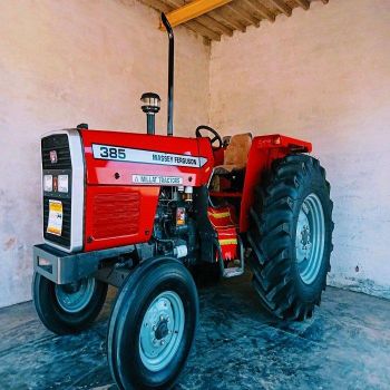 Massey Tractor 385 Wheel Tractor 85HP 4WD with Disc Plough Package Sun Canopy Gearbox & Pump - Smart Agri GmbH - Germany
