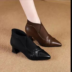Premium Quality Leather Dress Shoes for Formal Occasions Toe Round Gender Male Color Yellow Season Autumn Material Leather - Wuxi Glolinker Technology Co., Ltd. - China