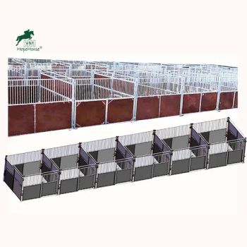 Cheap Portable Outdoor Racing Stall Products Equestrian Fronts Horse Stable Equipment - QINGDAO HOPE HORSE TRADE CO., LTD. - China