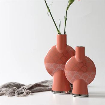 Wholesale Decorative Fish Scale Pattern Decor Porcelain Vases - CHAOZHOU YONGSHENG CERAMICS MANUFACTURING CO.,LTD - China