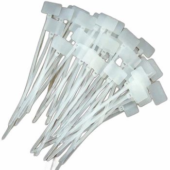 Generic Nylon 100 mm Marker Tie, For Cable Fitting, Packaging Size: 100pcs - Hamdule Enterprises - India