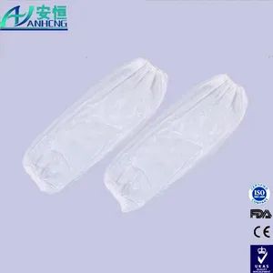 Disposable Various Colored PE Sleeve Covers Age Adult Folded Folded HS Code 39262090 Trademark Anheng Grammage - Anhui Guohong Industrial and Trading Co., Ltd. - China