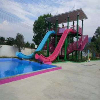 Commercial Water Park Slides Fiberglass Pool Slide Water Play Equipment Sale - Guangzhou Jinchao Water Park Construction Co., Ltd. - China