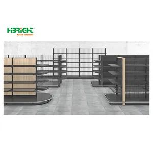 Supermarket Layout Design Refrigerator Shelves Display Supermarket Equipment - Suzhou Highbright Store Fixtures Co., Ltd. - China