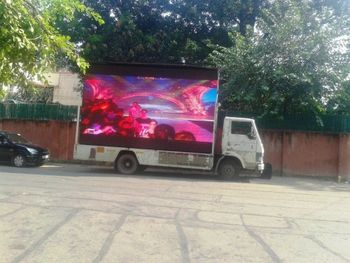 LED Mobile Van Rental Services Sevice mode Offline Material LED screen Display Technology Led Payment mode - Smaran Advertising And Printing LLP - India