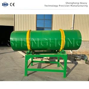 Biomass NPK Compound Fertilizer Rotary Drum Coating Machine Coat - Zhengzhou Shenghong Heavy Industry Technology Co., Ltd. - China