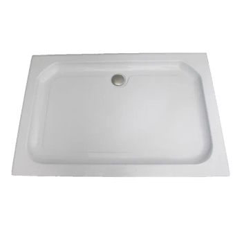 White Rectangle Acrylic Shower Tray with Cover Base - ZHEJIANG SUEZ SANITARY WARE CO., LTD. - China