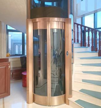 Factory Price Outdoor Luxury Villa Personal Home Round Elevator - ASIA FUJI ELEVATOR (LINYI) CO., LTD. - China