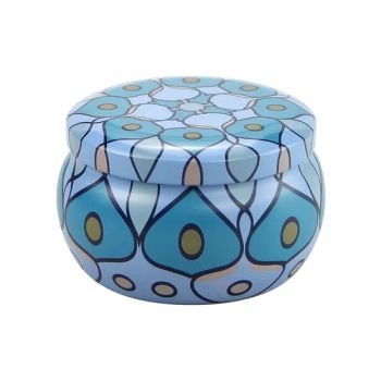 Factory Supply Custom Printed 2oz 4oz 8oz 16oz Empty Round Seamless Metal Container/Jar/Can Candle Tin Box Jar Metal Tin Soy Bean Wax Box Container - Hefei Wisdom Technology LLC. - China