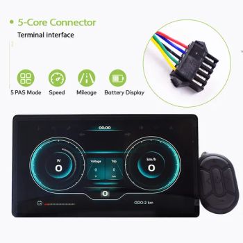 Bike Conversion Kit with Ebike Screen Projection Navigation for Bicycle Computer Accessories - Foshan Haichuang Intelligent Technology Co., Ltd. - China
