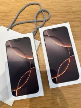 Apple iPhone 16 Pro Max Black Natural Desert White Titanium 256GB Brand New Unlocked - Gadgets LLC - United States