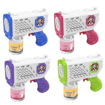 Outdoor Toys Interaction Bubble Machine Colorful Kids Electric Bubble Gun Toy - Jiangxi Hand by Hand E-commerce Co., Ltd - China