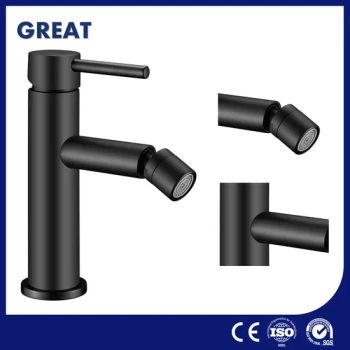 Great Gold Bidet Faucet Factory Good Price Bidet Shower Valve Gl32107bl321 Matt Black Single Lever Bidet Faucet China Nickel Bidet Faucets - Ningbo Great Manufacture & Trading Co., Ltd. - China