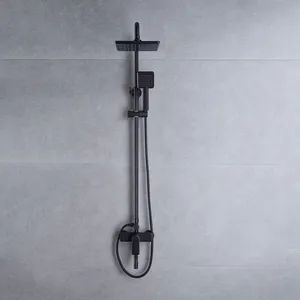 Wall Mount Outdoor Rainfall Hand Shower Column Mixer Brass Shower Set - Hangzhou Shata International Trading Co., Ltd. - China