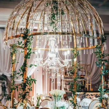 Light Birthday Flower Bride and Groom Decoration Hotel Center Wedding Event Party Supplies - Foshan Hoping Furniture Co., Ltd. - China