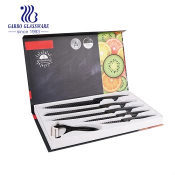 Manufacture Hot Selling 6PCS Kitchen Knives Set Home Paring Knife Utensils Boning Knife with Black PP Handle - Guangzhou Garbo International Trading Co., Ltd. - China