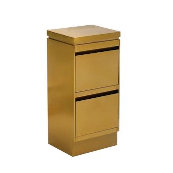 Gold Stainless Steel Salon Furniture Beauty Salon Trolley Color Grey Condition New Wheels 4-Wheels Trademark Eminent Model NO. s-yy0017 - Henan Eminent Medical Devices Co., Ltd. - China