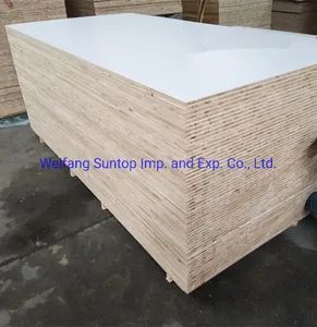 E1 E2 Melamine WBP Glue 2-40mm Laminated Wood Boards Blockboards for Furniture Cabinet Wardrobe - Weifang Suntop Imp. and Exp. Co., Ltd. - China