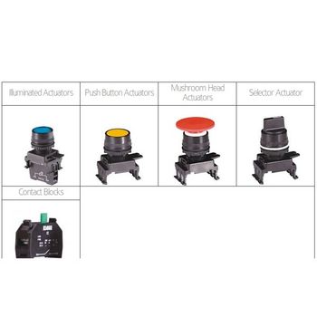 Esbee 120 V Illuminated Standard And Contact Blocks Actuators - Esbee Electrotech LLP - India