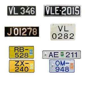 Wholesale Customized Car Decoration License Plate License Plates of Iceland - Zhejiang Shengye Traffic Sign Co., Ltd - China