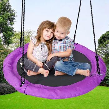 Purple Radiation Proof Wind and Rain Proof Children's Playground Backyard Toys Outdoor Garden Swing - Qingdao Pafic Hardware Co., Ltd. - China