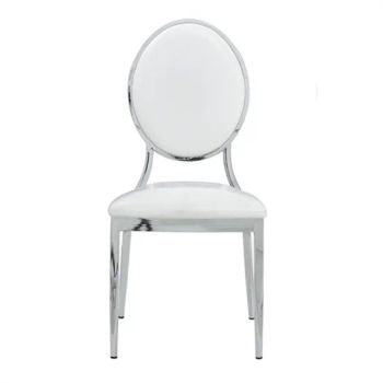 Hotel Banquet Hall Soft Bag Dining Chair Light Luxury Titanium Gold Wedding Chair - Hebei Nieshang Trade Co., Ltd. - China