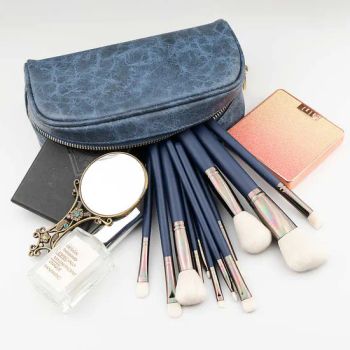 PU Cosmetic Bags Multi-Color Soft 20*11*7.5cm Zipper Open 15D MOQ100 - Shenzhen Dreamit Tech Limited - China