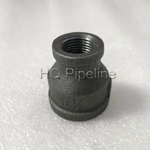 1 2 Inch 150 Psi Black Reducer Malleable Iron Pipe Fittings - Qingdao HQ Import & Export Co., Ltd. - China
