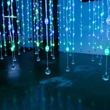 LED Curtain Pixel Ball Light Crystal Ball Ws2811 RGB Pixel Point Lights - Shenzhen Ledcolourlight Technology Co., Ltd. - China