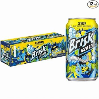 BRISK LEMON ICED TEA CN, 12OZ/12PKX2 from A&A FOOD DISTRIBUTORS BRISK LEMON ICED TEA CN, 12OZ/12PKX2 - A&A FOOD DISTRIBUTORS - United States