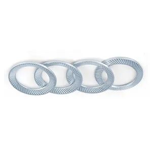 Carbon Steel Double-Sided Toothed Lock Washer A-Type 100% QC 1Y MOQ100 - Guangzhou Strong Metal Co., Ltd - China